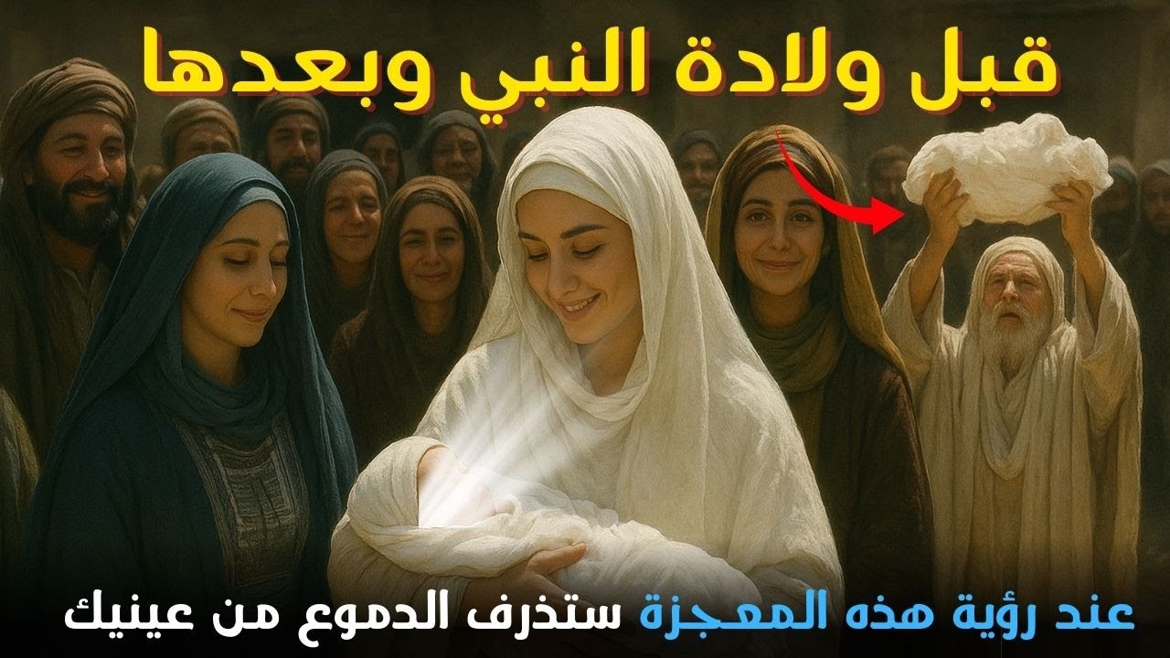 حكاية مولد النبي محمد ﷺ كما لم تسمعها من قبل | قصة ميلاد النبي محمد التي أدهشت العالم | قصص الأنبياء