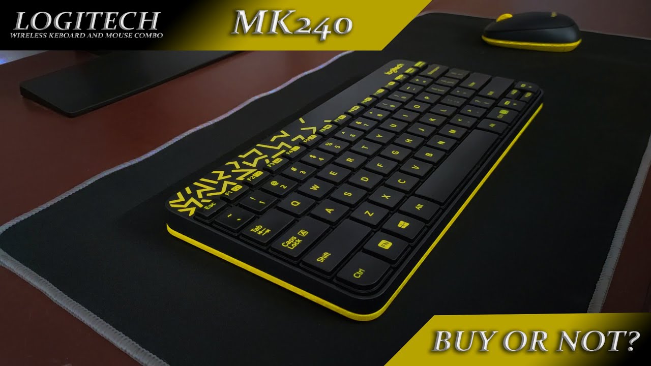 Logitech MK240 : Cheap and compact!
