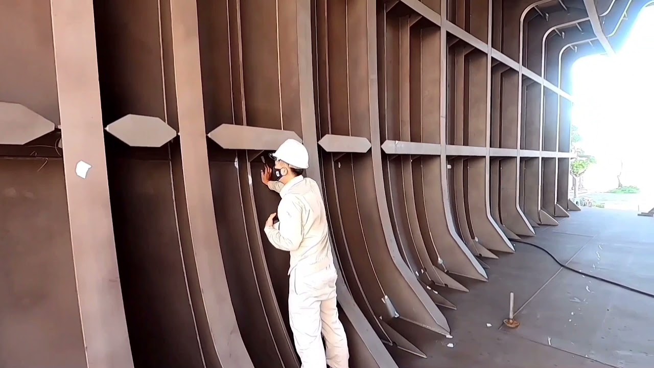 #Nhà Máy đóng tàu Thái Bình Dương , lễ hạ thủy tàu 5000tấnT5  02 .