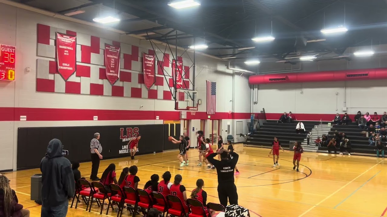 LRMS vs. Griffith 8th Grade Girls Basketball 2026 Vid 2
