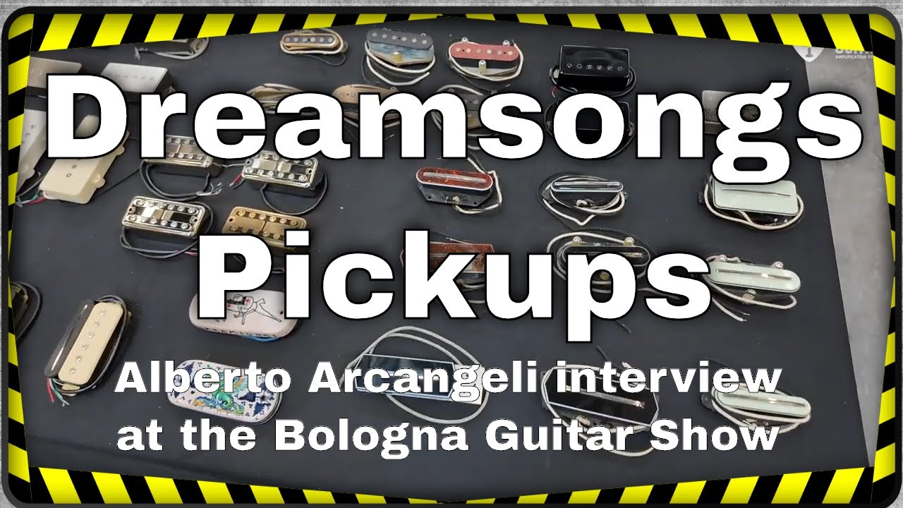 Dreamsongs Pickups - Alberto Arcangeli interview at the Bologna Guitar Show (full version)