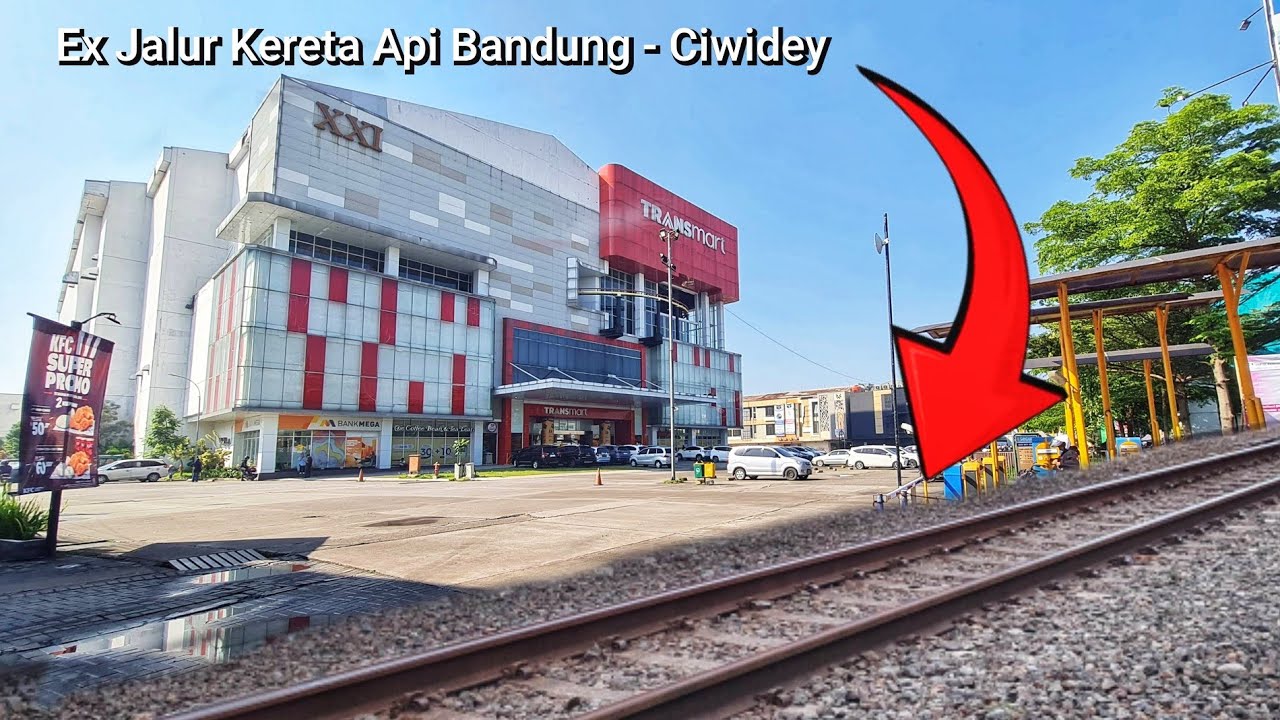 TERJALNYA REAKTIVASI JALUR KERETA MENUJU CIWIDEY SUDAH BERALIH FUNGSI MENJADI PARKIRAN MALL !
