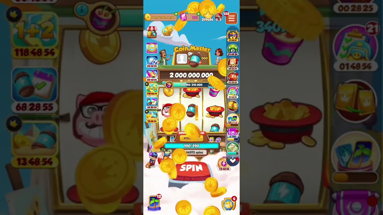 Coin master new mix event 20k outo gameplay ✅