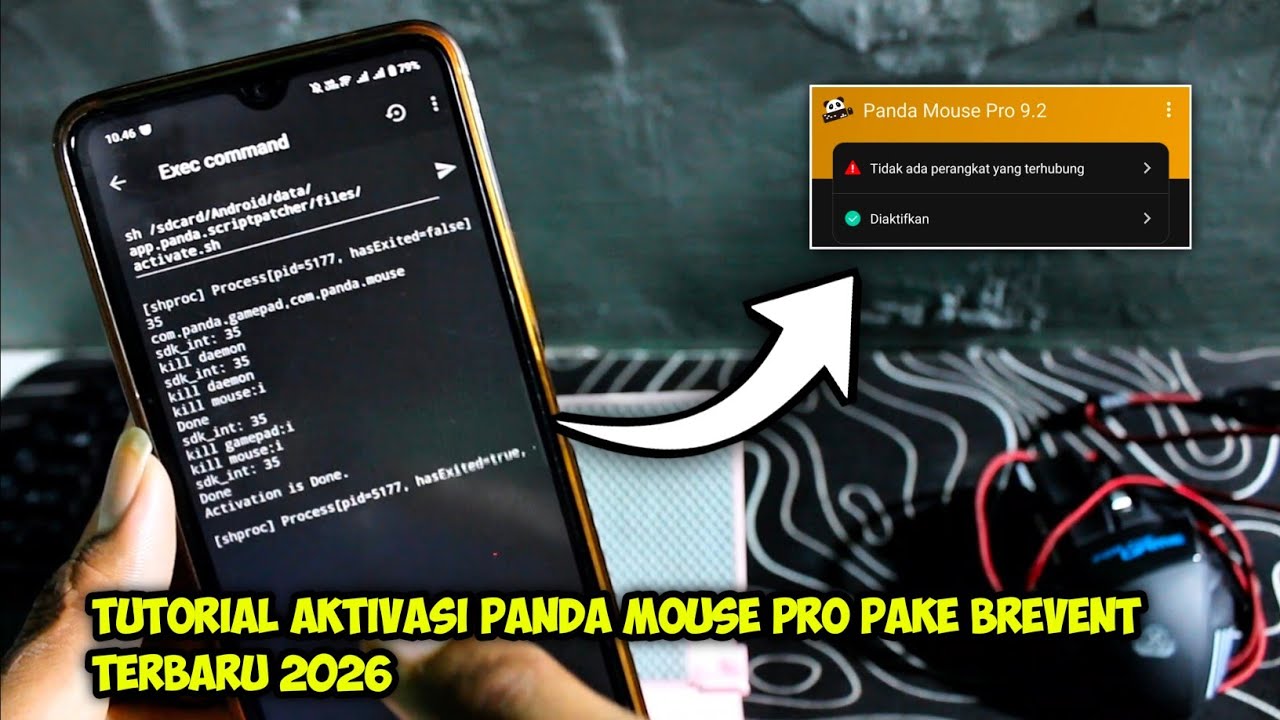 CARA AKTIVASI PANDA MOUSE PRO PAKE BREVENT CUMA PAKE 1 HP TERBARU 2026 
