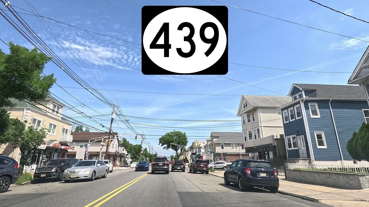 ⁴ᴷ⁶⁰ Driving North Avenue in Hillside, NJ and Elizabeth, NJ