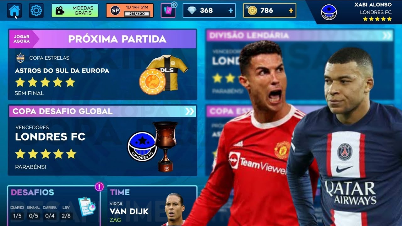 DLS 24 | Modo Carreira Londres FC #140 ( Final do Mundial !! )