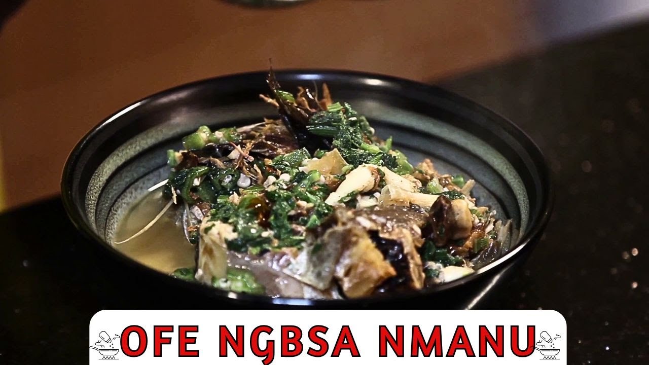How to Make Ofe Ngbsa Nmanu – A Tasty Native Okro Soup with Fresh Fish