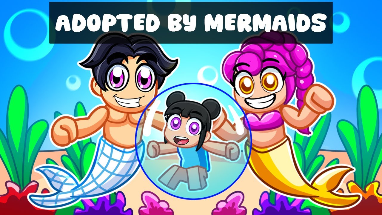Adopted By MERMAIDS In Roblox! (Kpop Demon Hunters)