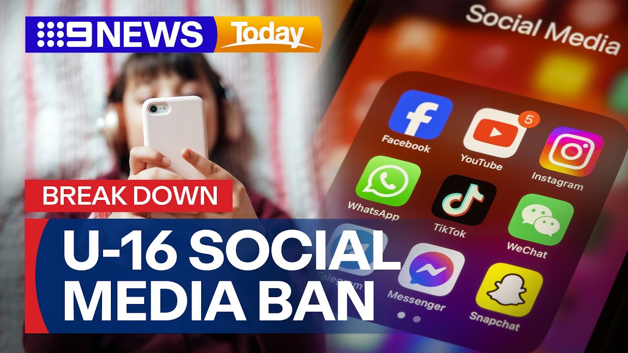 EXPLAINER: Countdown to Australia's under-16 social media ban | 9 News Australia