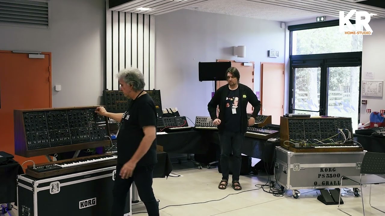 Masterclass d'Olivier Grall au SynthFest 2024 concernant la réédition du Korg PS-3300