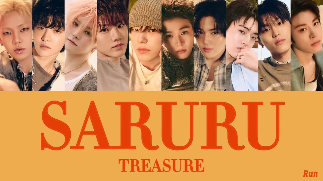【日本語訳/カナルビ/歌詞 】SARURU (사르르) - TREASURE