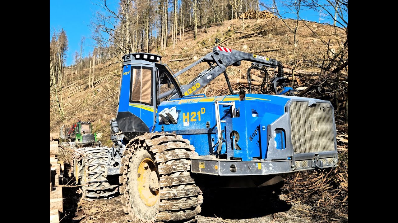 🌲#3 • *Rottne H21-D & John Deere 1510E • in strong wood* • Unternehmen HZ-GbR • biggest Harvesters🌲
