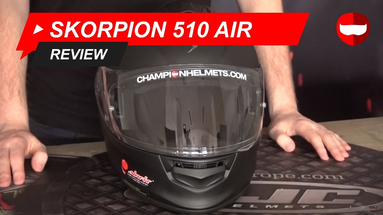 Обзор Scorpion Exo 510 Air Шлем - ChampionHelmets.com