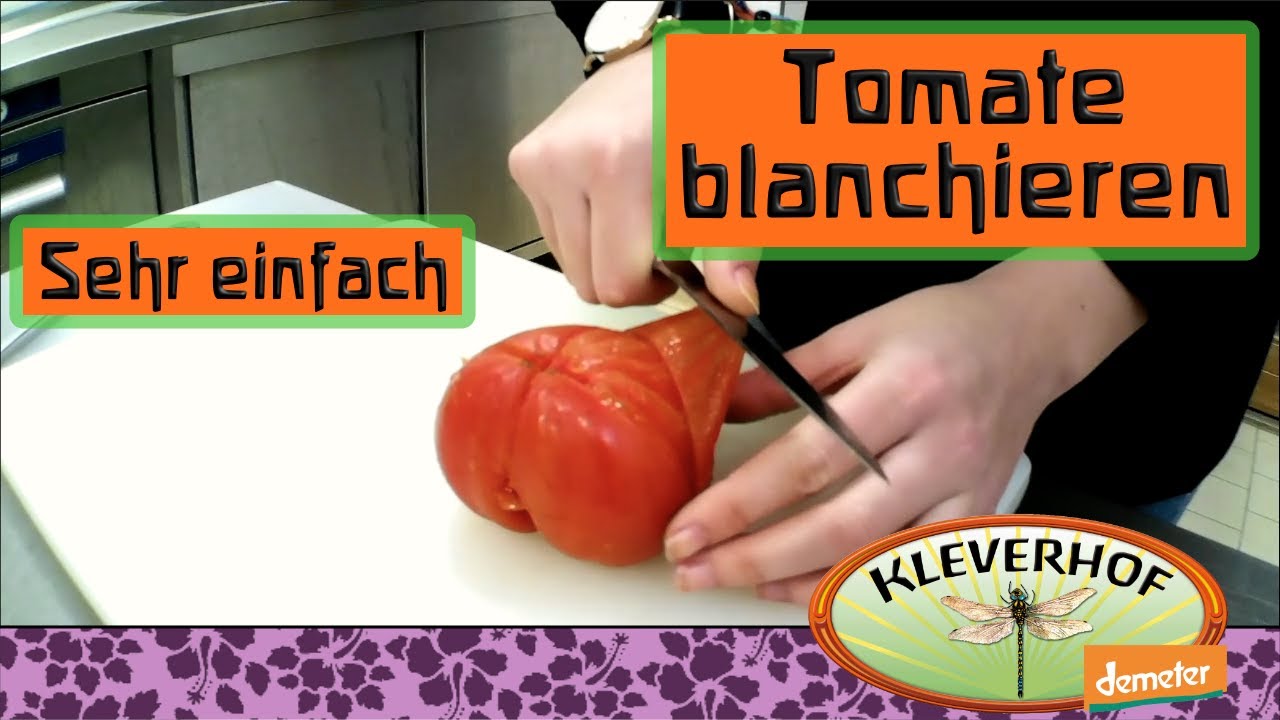 Tomaten blanchieren ist einfach.