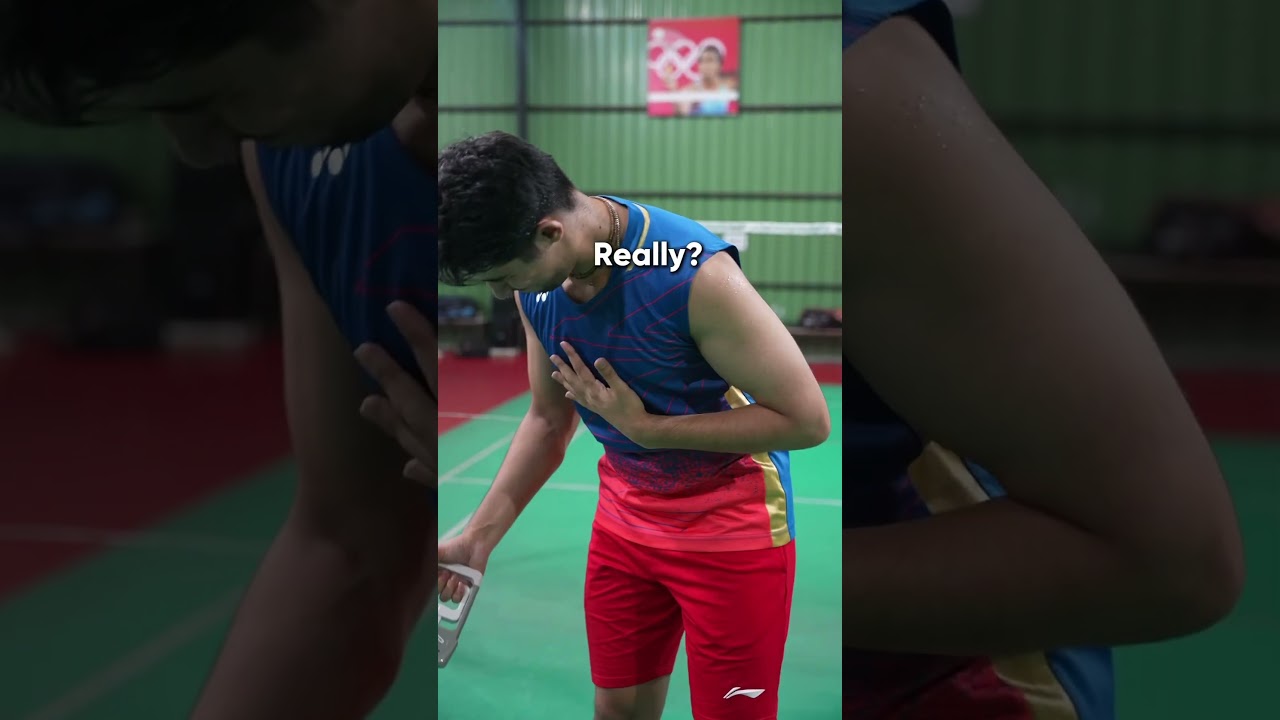 Don't underestimate the power of Badminton players😎
