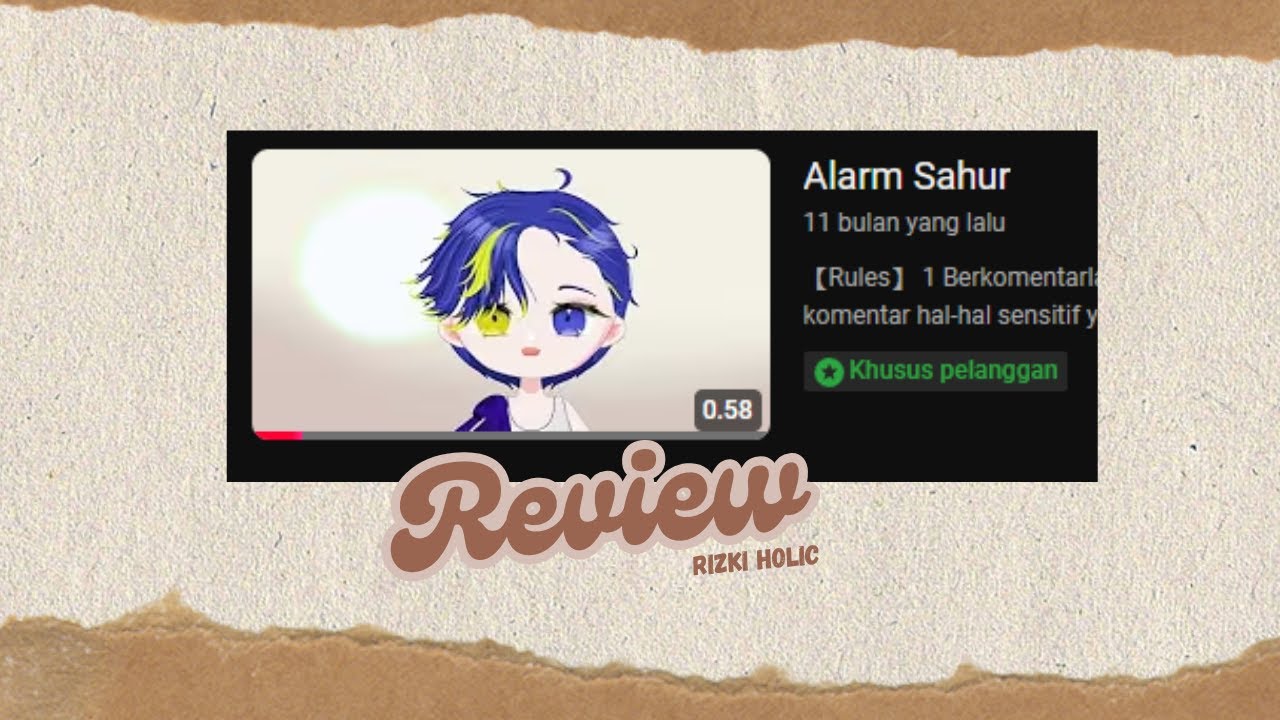 🔴【Review】Alarm Sahur 【VtuberID】