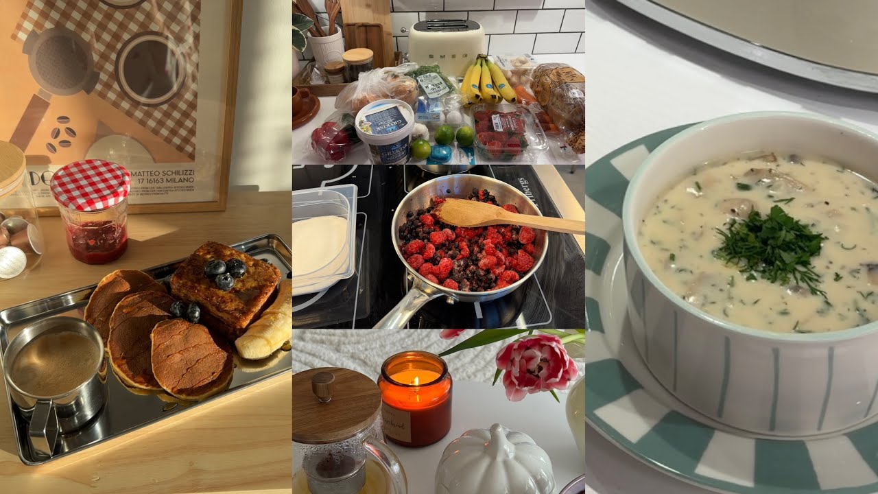 Slow living in Sweden/ Homebody diaries /Cooking & Organizing/ Grocery shopping/ Silent vlog 🫧🌨️
