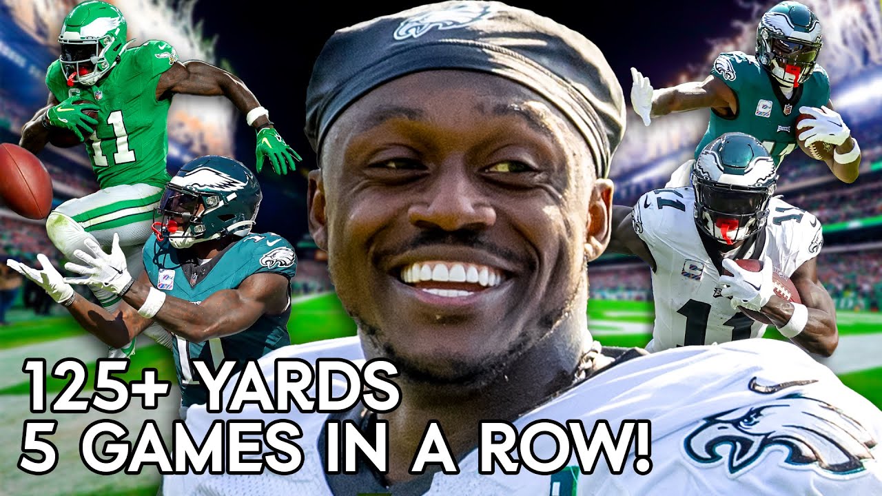WATCH EVERY CATCH! A.J. Brown Ties NFL Receiving Record