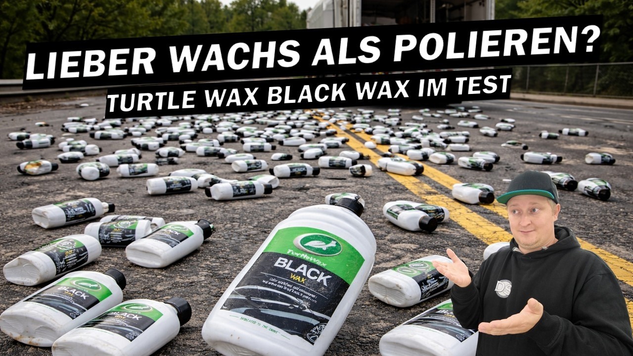 🧴 So ein Müll gehört nicht auf den Autolack! Oder kann das TurtleWax Black Wax doch überzeugen?