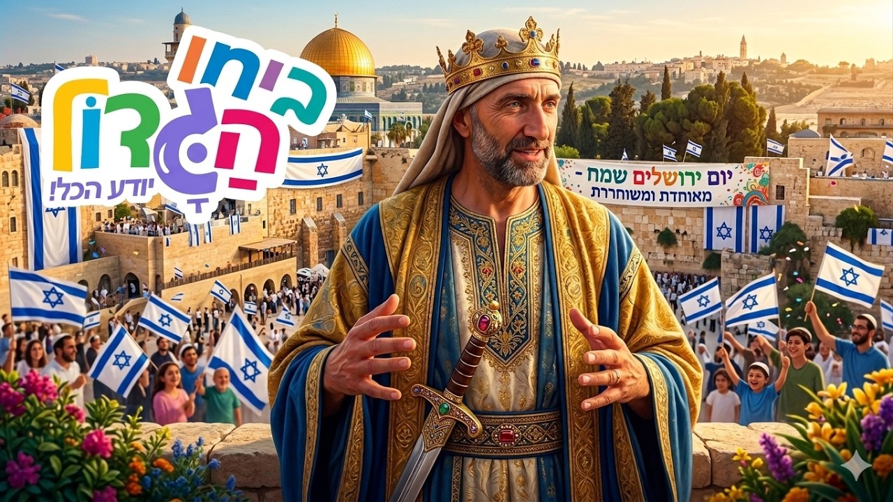 ביחו הגדול וירושלים בירתנו | דוד המלך | יום ירושלים