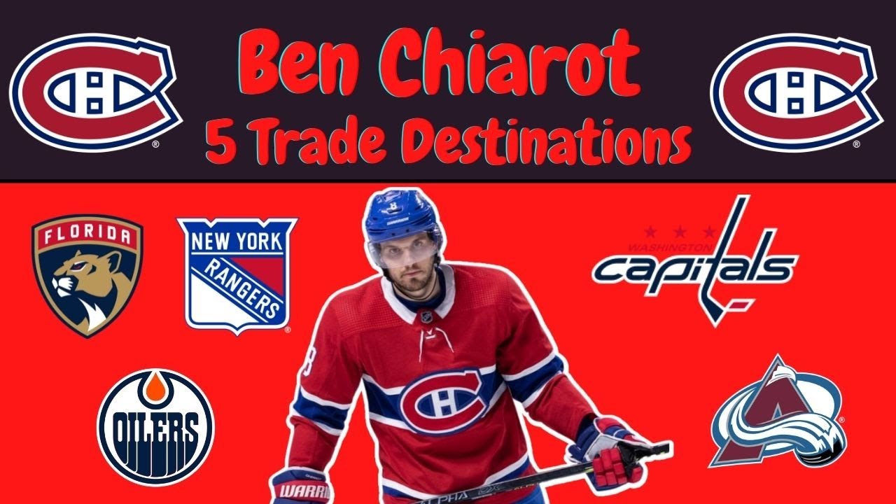 Habs Trade Rumors - 5 Trade Destinations for Ben Chiarot