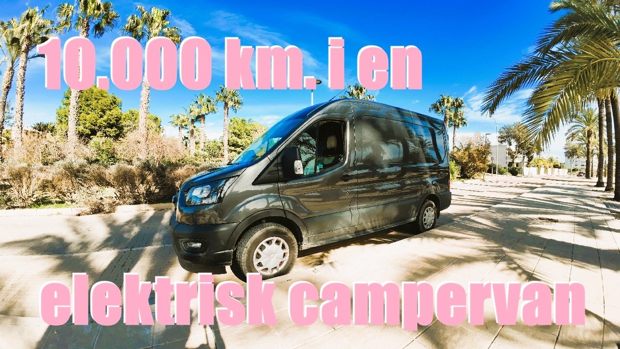 10 000 km i en elektrisk campervan