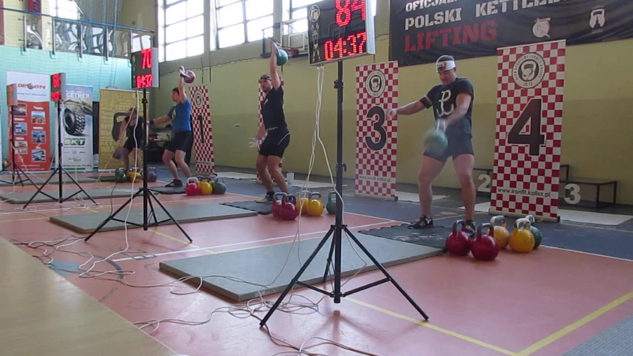 Mistrzostwa Polski Kettlebell Lifting - Rwanie 24kg