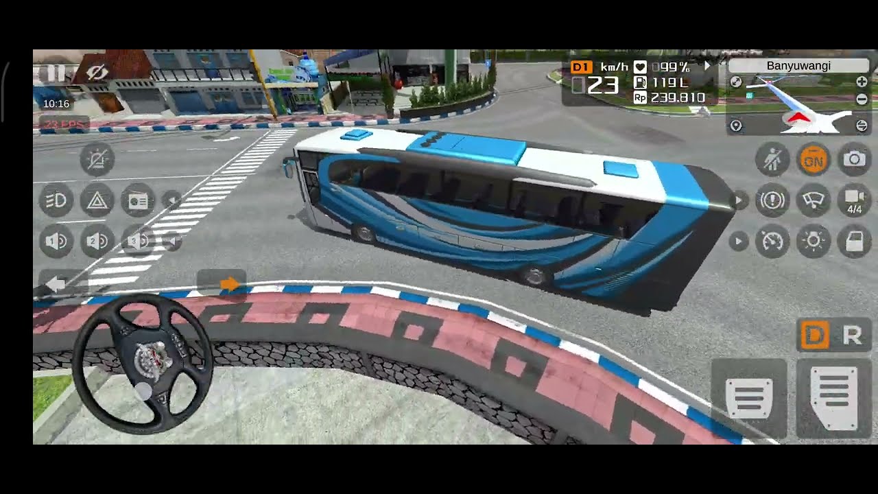 Bus simulator Indonesian game - 3D gaming - android Gameplay √❤️ #gaming #bussimulatorindonesia 