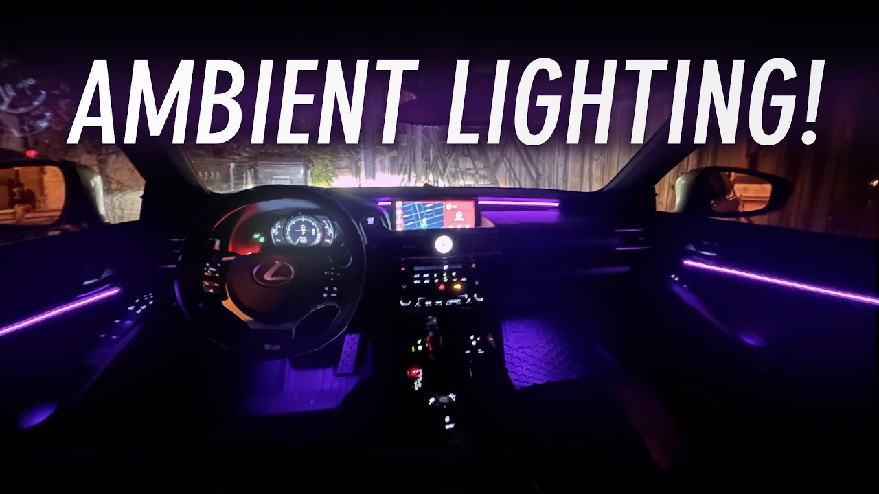 OEM Style Ambient Lighting - Lexus 3IS