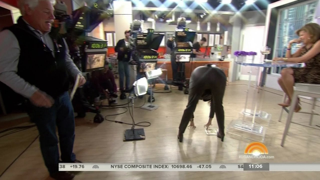 Kathie Lee Gifford in Leather Pantsuit and Boots - 16-Nov-2016