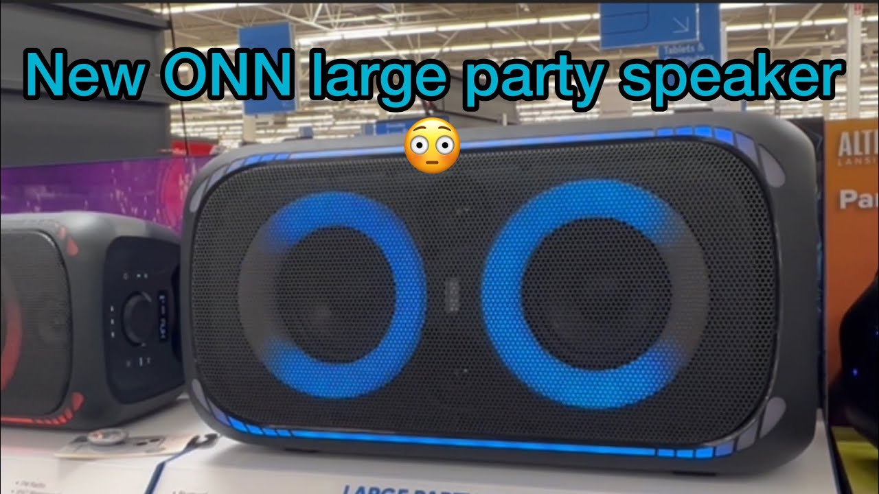 New ONN large party speaker Gen 2!!