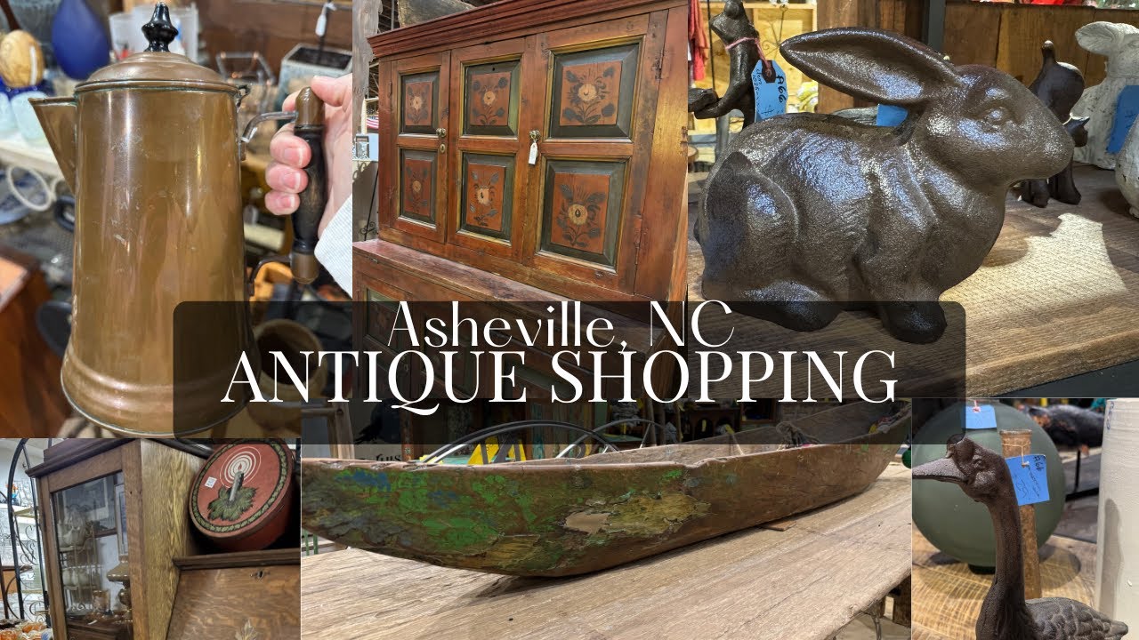Antique Shopping For Vintage Decor In North Carolina