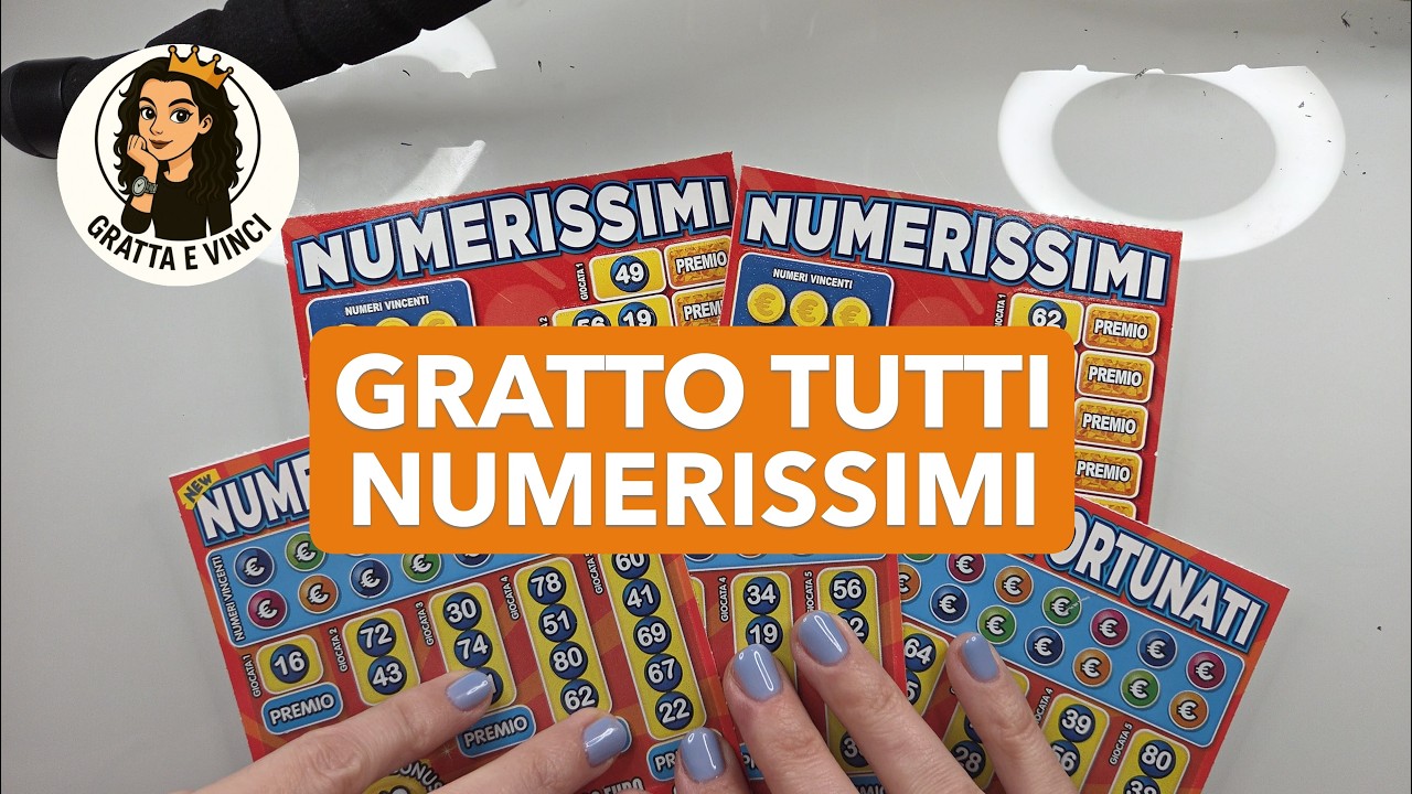 😨Mono Numerissimi Gratta e vinci🍀🤩🤞 Regina #grattaevinci  #grattaevincidelgiorno