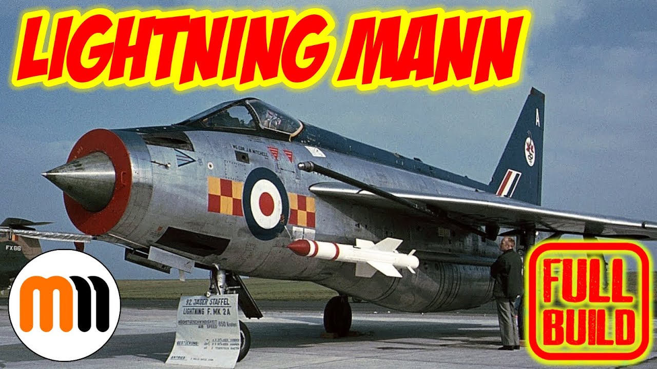 1/48 Airfix Lightning F2A — дань уважения моему отцу