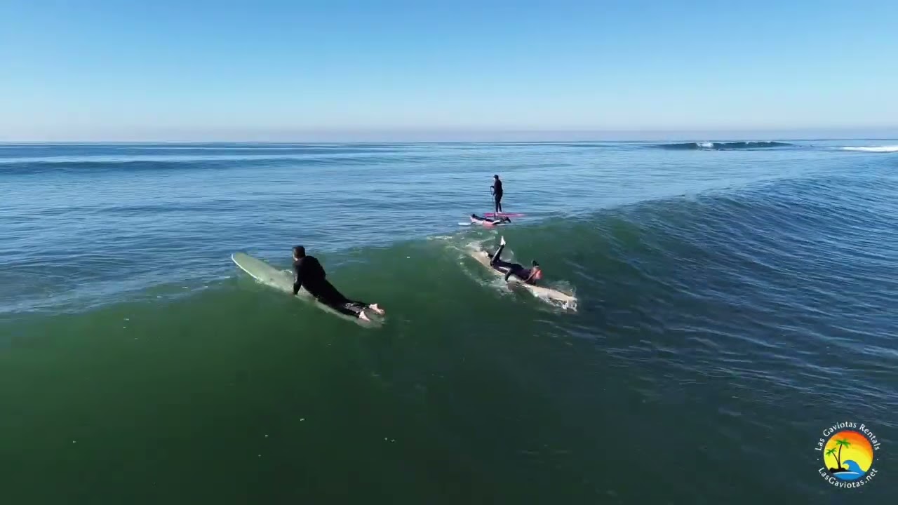Las Gaviotas South Jetty Surfing