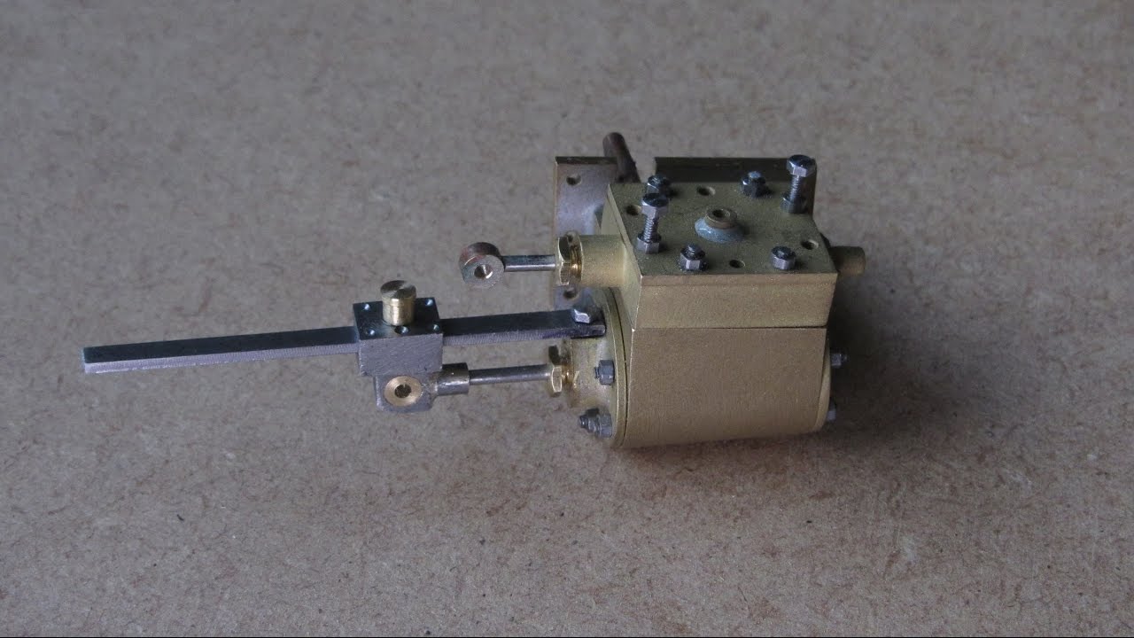 Kerr Stewart Wren 16mm Scale Steam Locomotive. Part 2 Cylinder Block