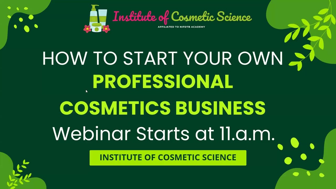 Recoding of Cosmetics Masterclass