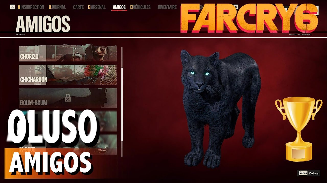 COMMENT D&Eacute;BLOQUER OLUSO / AMIGOS GU&Eacute;PARD FAR CRY 6 / D&Eacute;BLOQUE DANSE &Eacute;TERNEELLE - TRIADOR - LA VARITA
