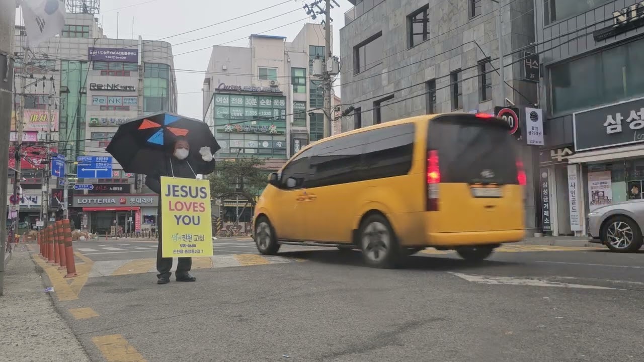 260302(월,대체공휴일,피켓전도1,429번째) 천국일용직(8:00~8:30)