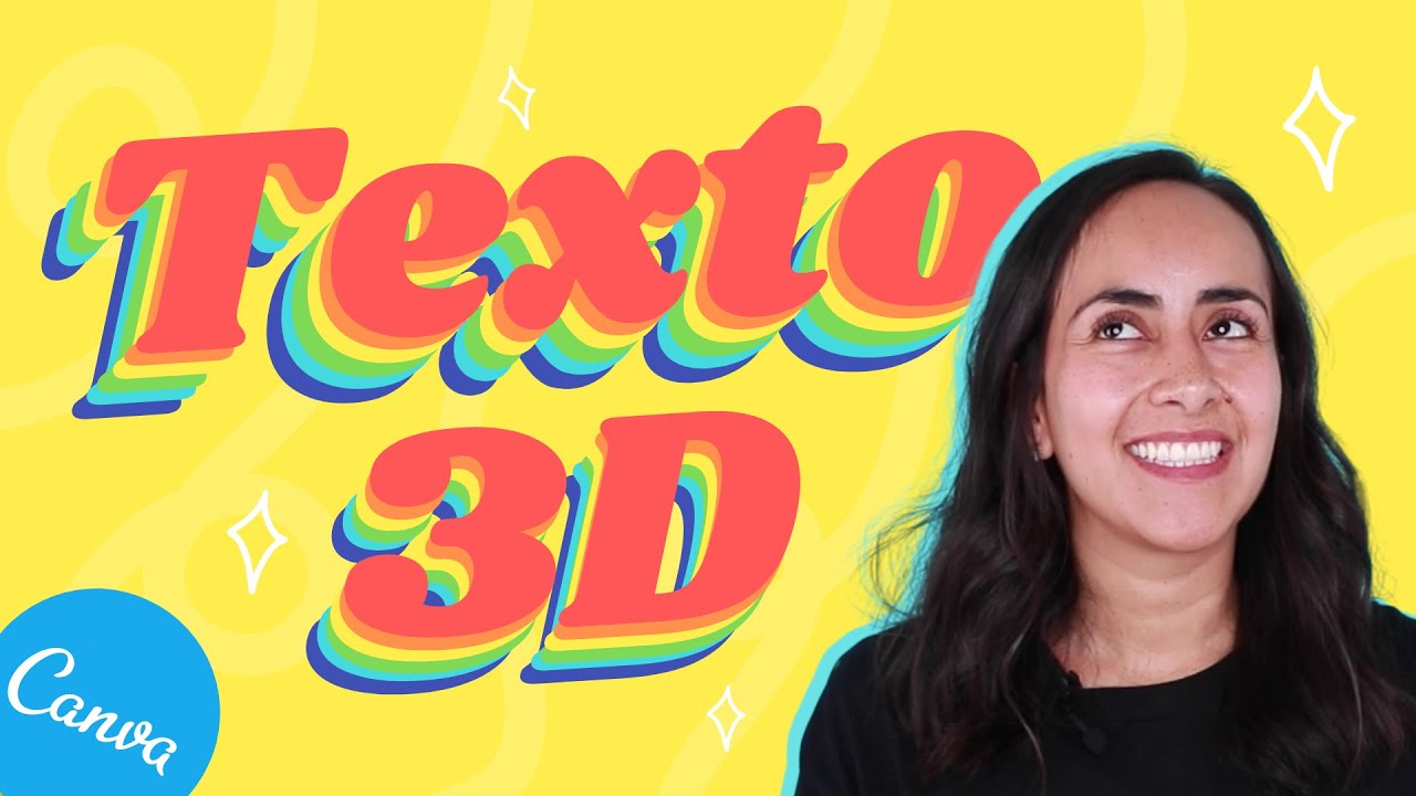 Tutorial: Efecto de texto 3D en Canva GRATIS y súper fácil 🙃