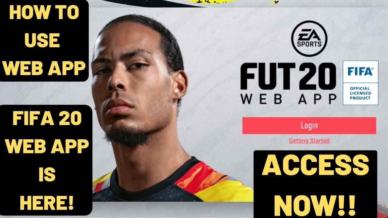 FIFA 20 Web App Is HERE !| Get Early Access Now| How To Use Web App Released| Quick Guide|