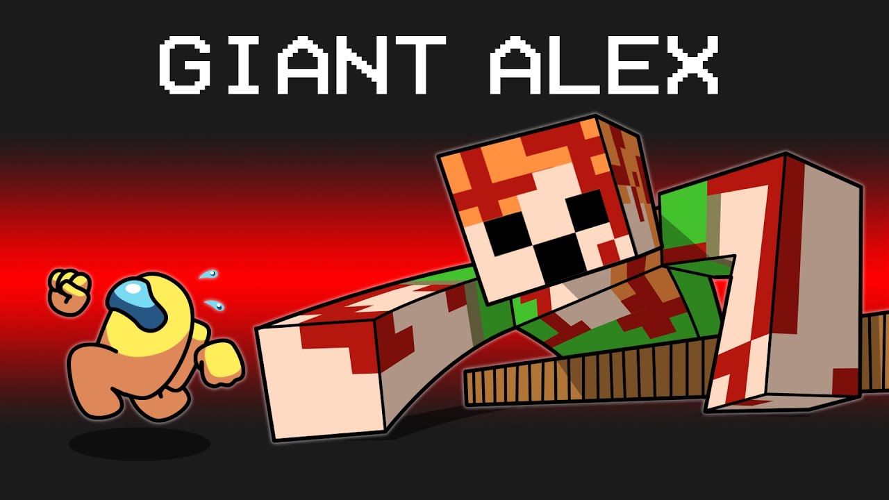 Мод GIANT ALEX в Among Us...