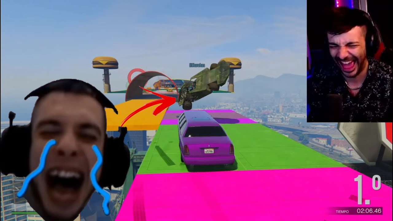 ALMEJITA EXPLOTA!!💥 FACE TO FACE AURONPLAY (RISAS ASEGURADAS)| NEXXUZ Y LOS ARKEANOS GTA V