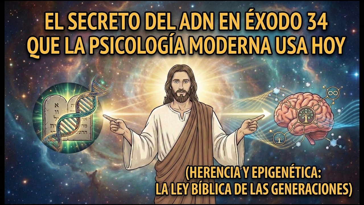 El Secreto del ADN en Éxodo 34 Que la Psicología Moderna Usa Hoy