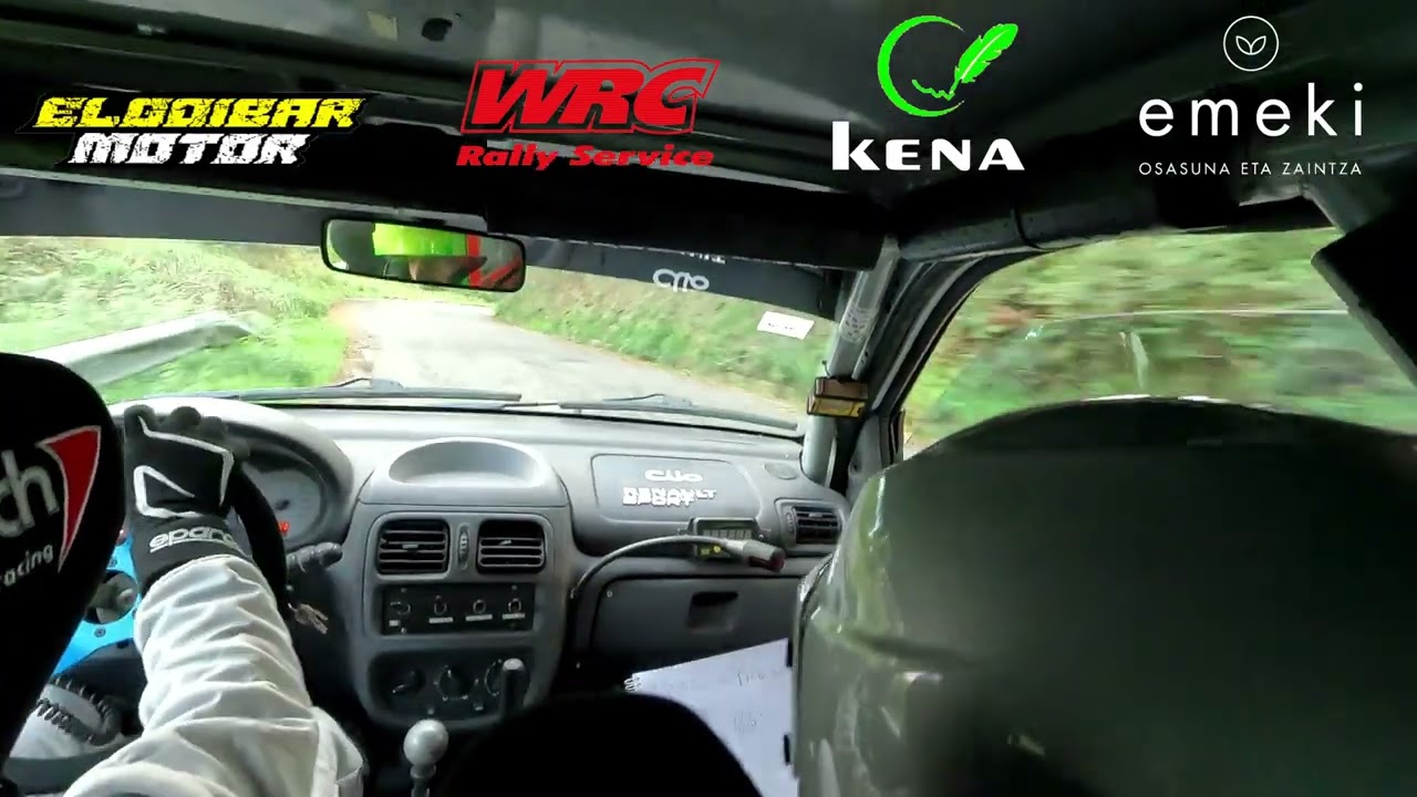 Gorka Aginaga - Javi Fernandez  | Rallye Gernika 2022 |  Renault Clio Sport Gr.N