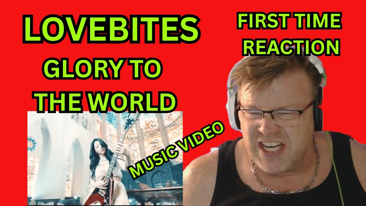 LOVEBITES – Glory to the World (Official MV) REACTION | Vocals & Guitar Shredding Are INSANE!