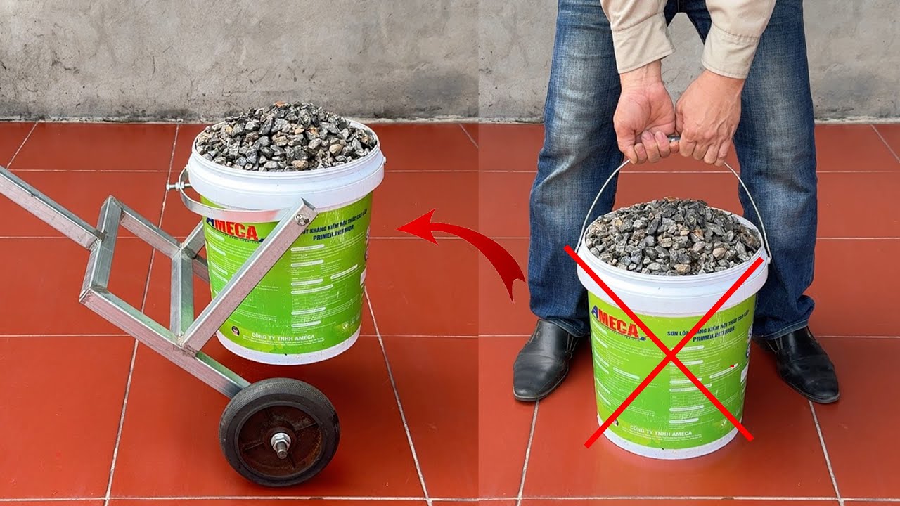 Millions of people don't know this! How to build a simple, lightweight transport tool