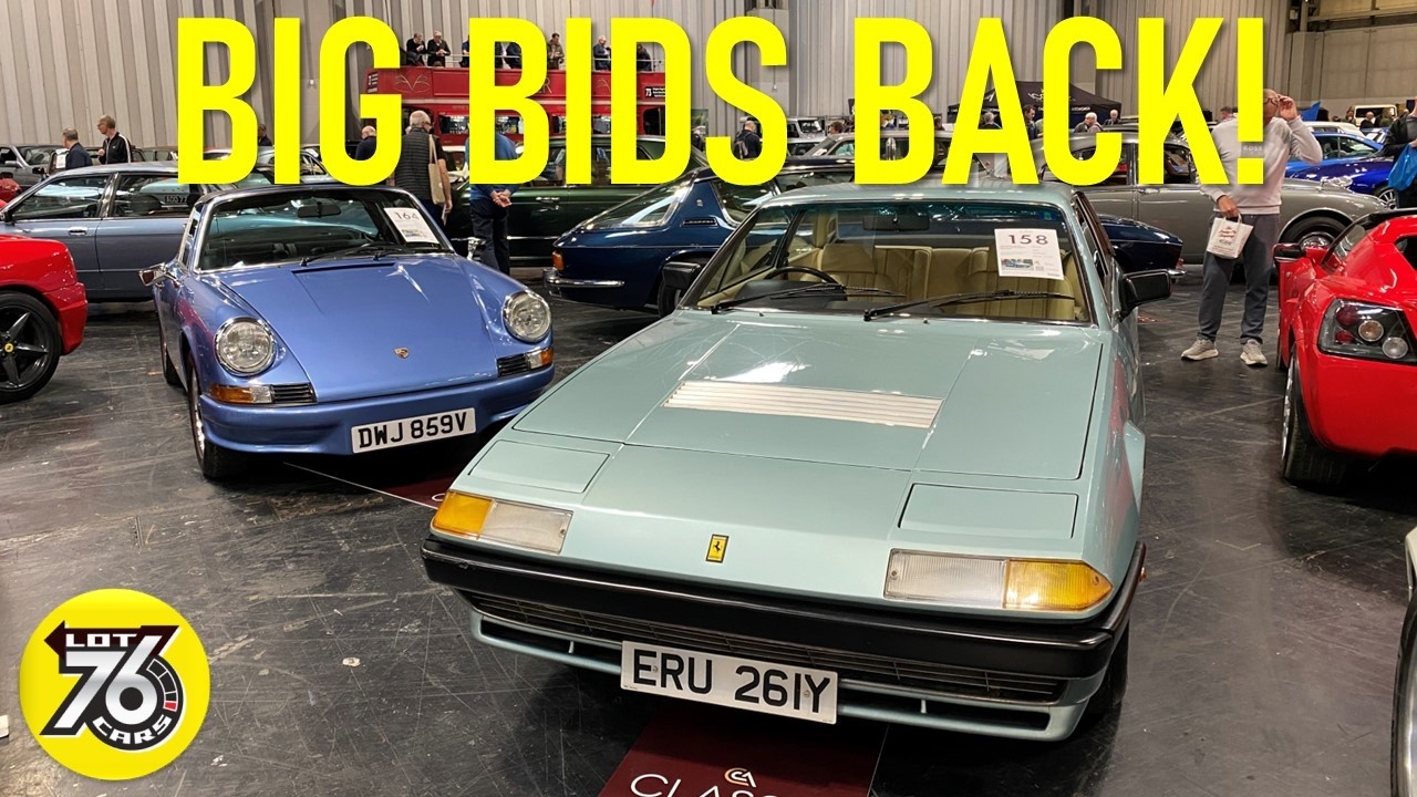 Iconic Classic Auction at the NEC Practical Classics Show - My Picks and Sale Results!