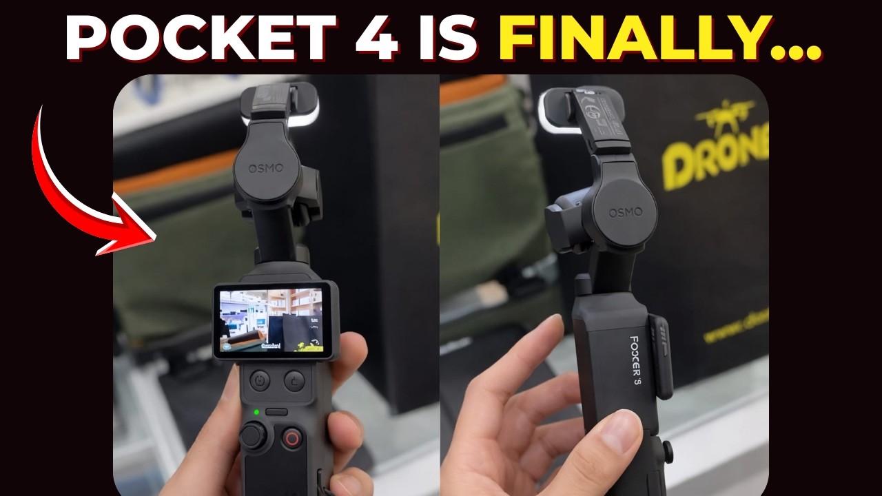 Объявлена ​​дата выхода DJI Osmo Pocket 4 &ndash; ожидается ли он 26 марта 2026 года?