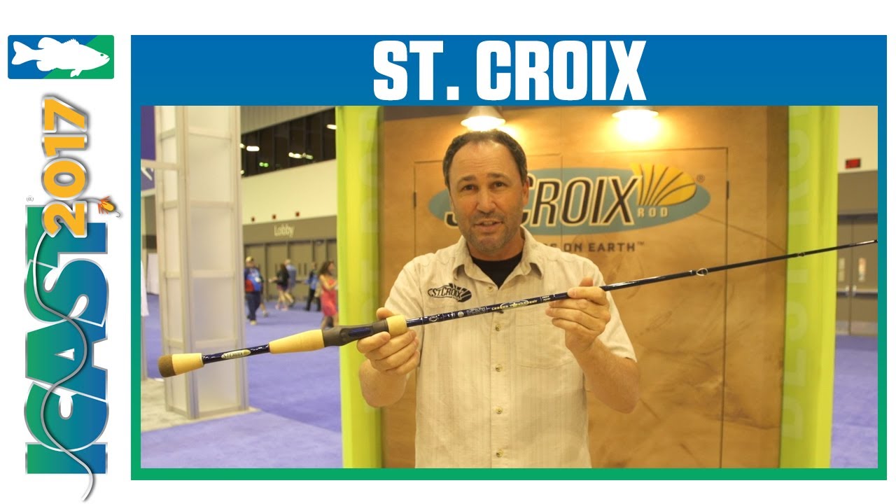 New St. Croix Legend Tournament Series Casting and Spinning Rods | ICAST 2017